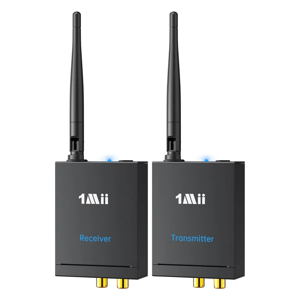 1Mii RT5066 Trasmettitore Ricevitore Audio Wireless 2.4GHz 100m
