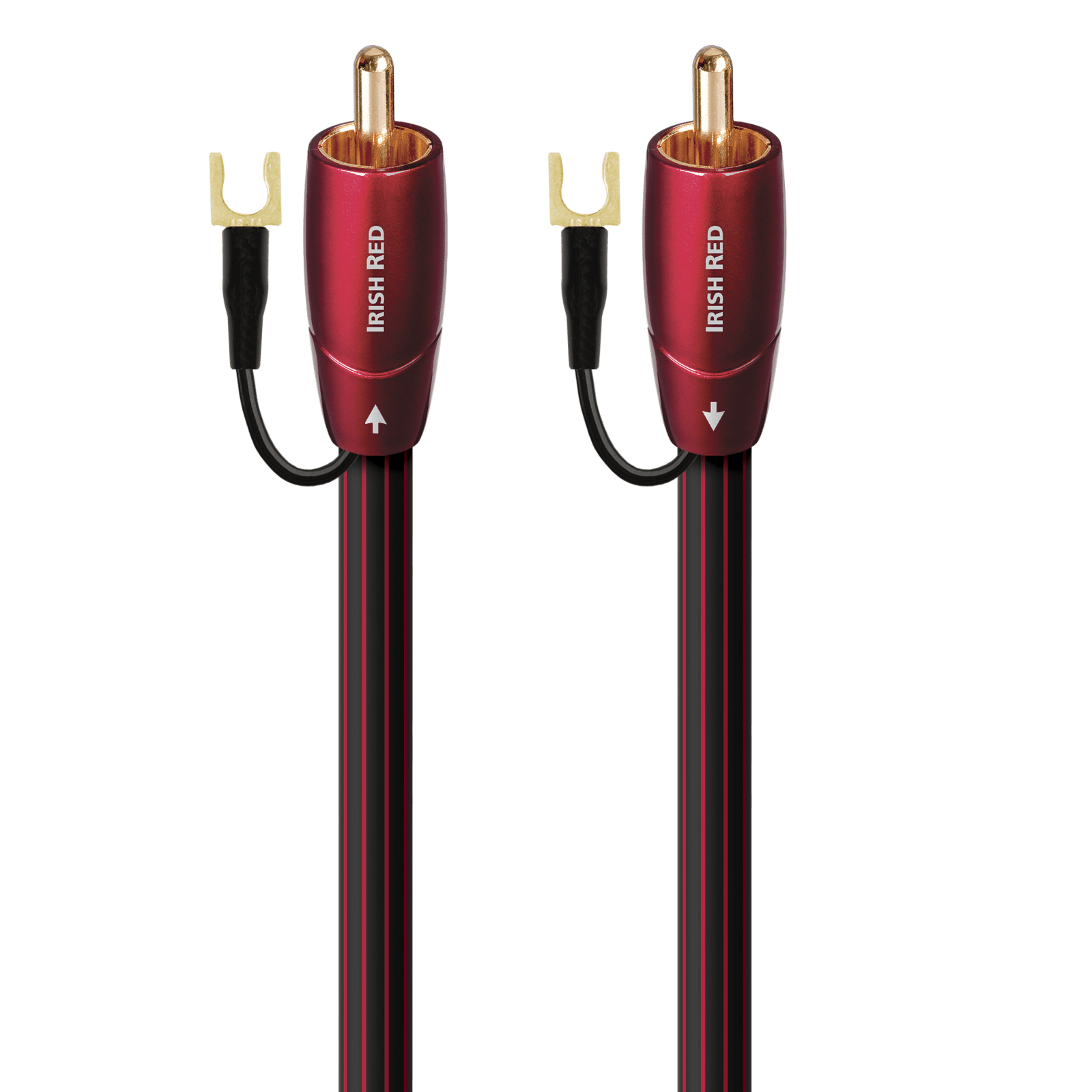 AudioQuest Irish Red RCA Cavo Subwoofer Rame Argentato 2 m