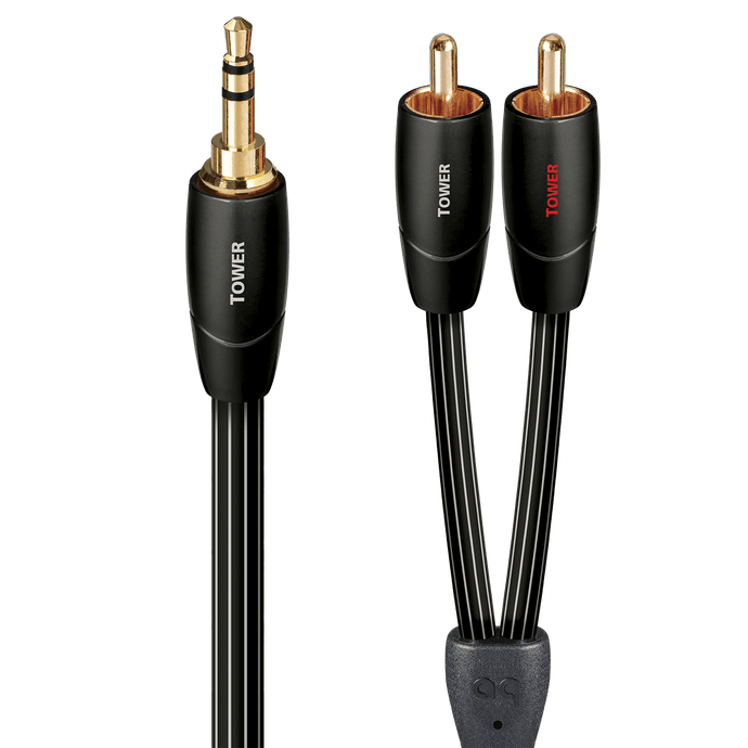 AudioQuest Tower cavo jack 3.5mm-RCA rame LGC
