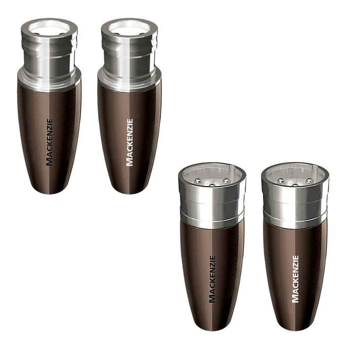 AudioQuest Mackenzie connettore XLR argentato da campo