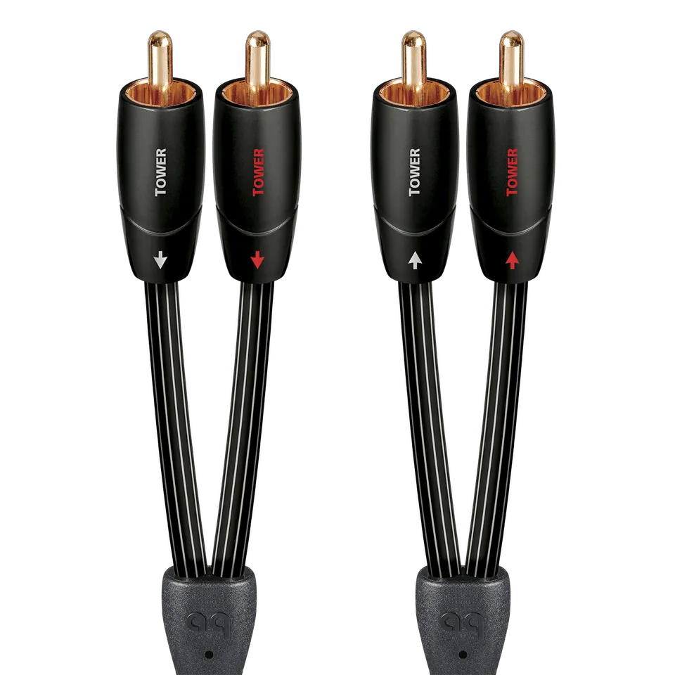 AudioQuest Tower RCA cavo audio RCA-RCA rame LGC