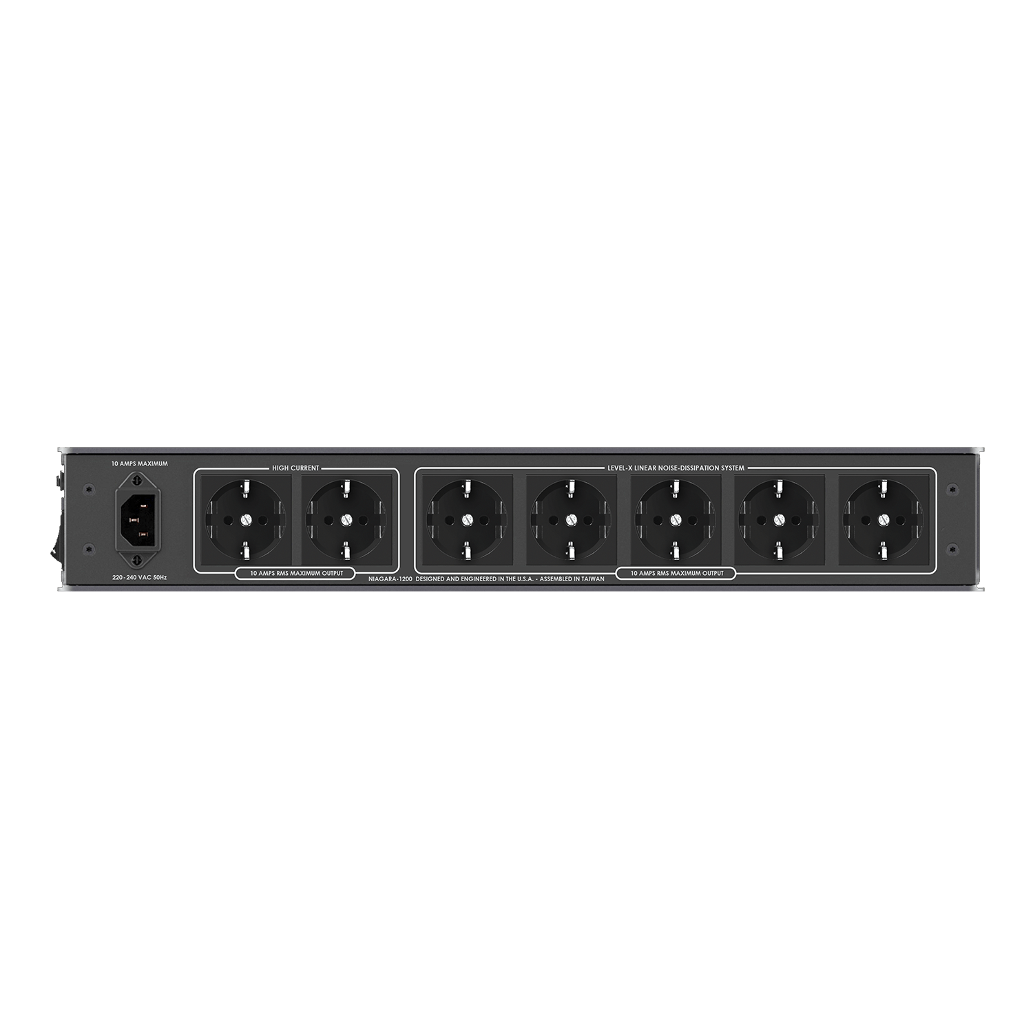 AudioQuest Niagara 1200 condizionatore rete Schuko Europa