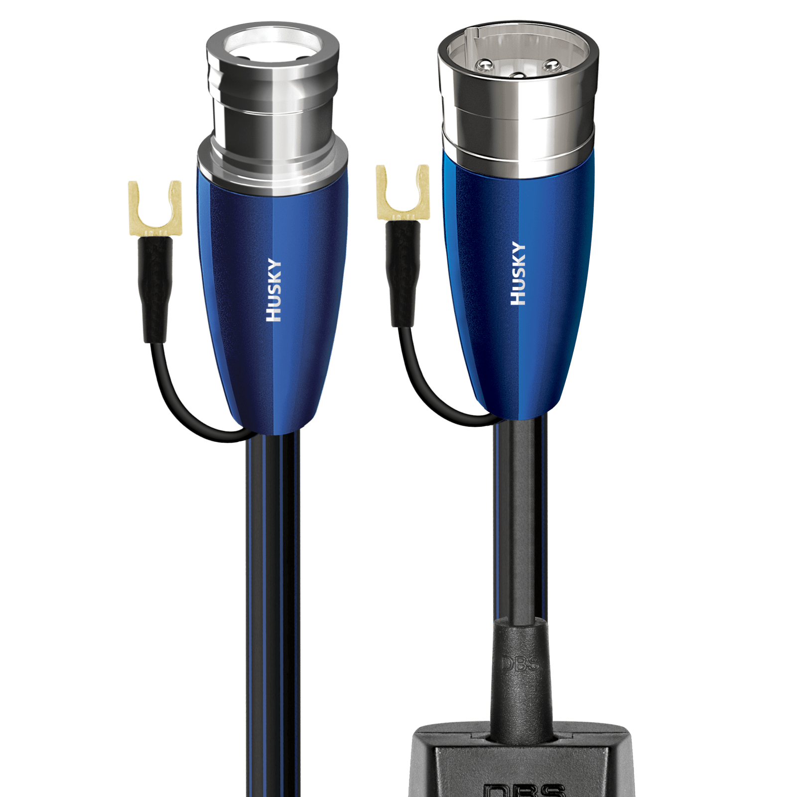 Audioquest Husky XLR cavo bilanciato subwoofer argento 2 m