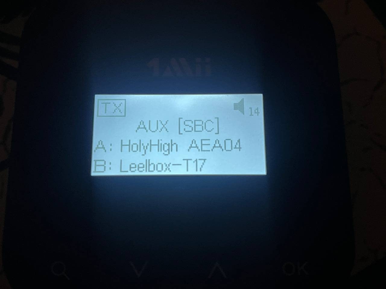 1Mii B06TX+ Trasmettitore Bluetooth TV 5.2 aptX 2 Cuffie Ottico