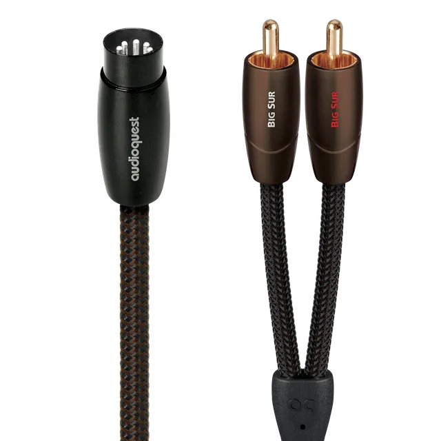 AudioQuest Big Sur cavo DIN 5 pin-RCA in rame PSC+