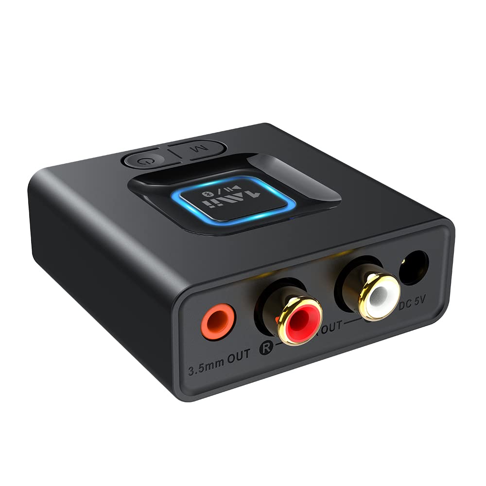 1Mii ML201 Ricevitore Bluetooth 6.0 AUX RCA 12 Ore