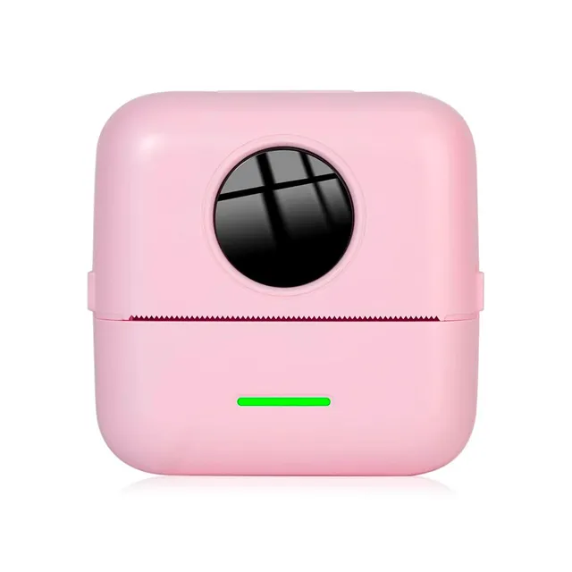 NK Stampante Fotografica Portatile Termica Rosa Bluetooth