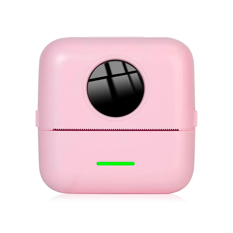 NK Stampante Fotografica Portatile Termica Rosa Bluetooth