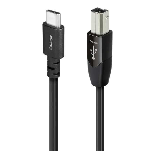 Audioquest Carbon cavo USB C-B 5% argento