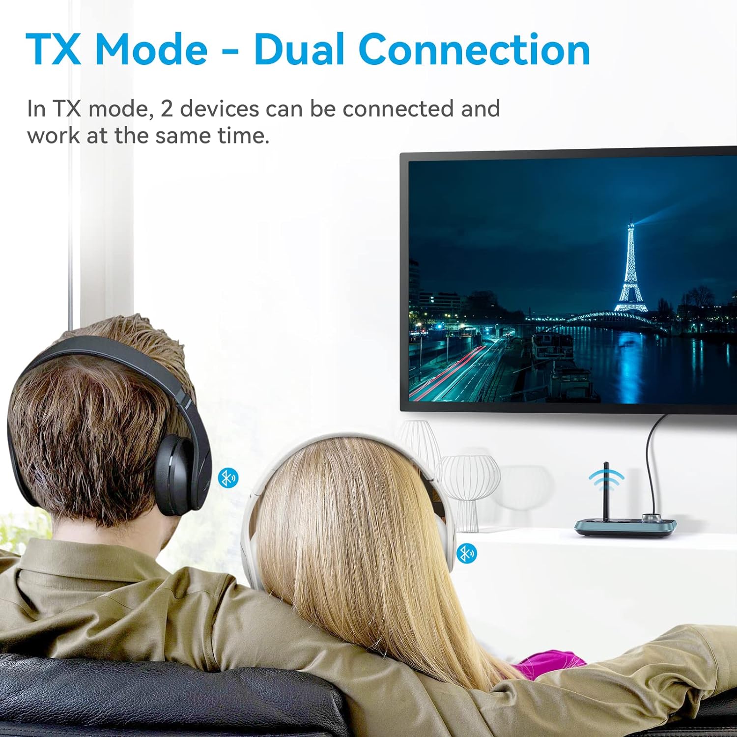 SOOMFON Bluetooth Transceiver adattatore ottico RCA Aux