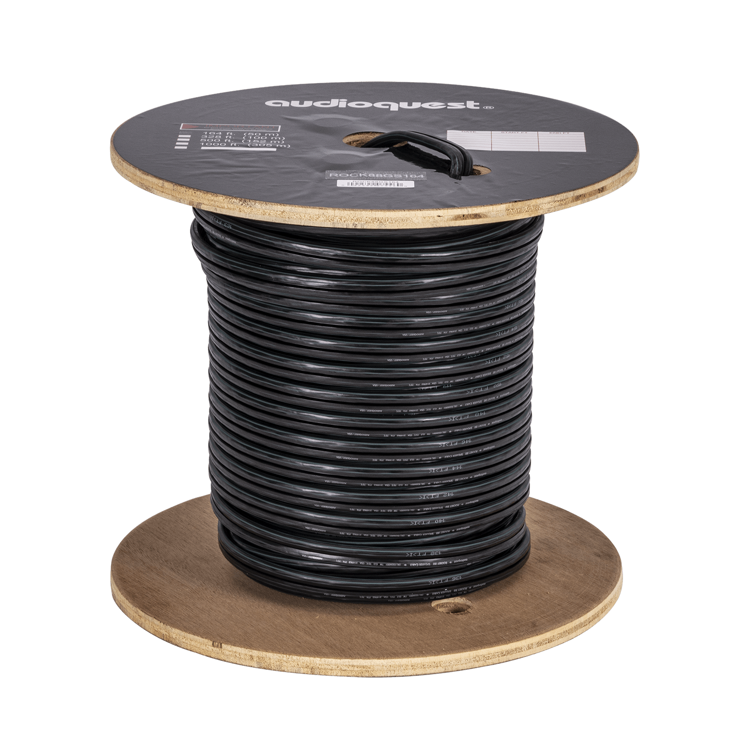 AudioQuest Rocket 88 matassa 50 m cavo diffusori guaina verde-nero