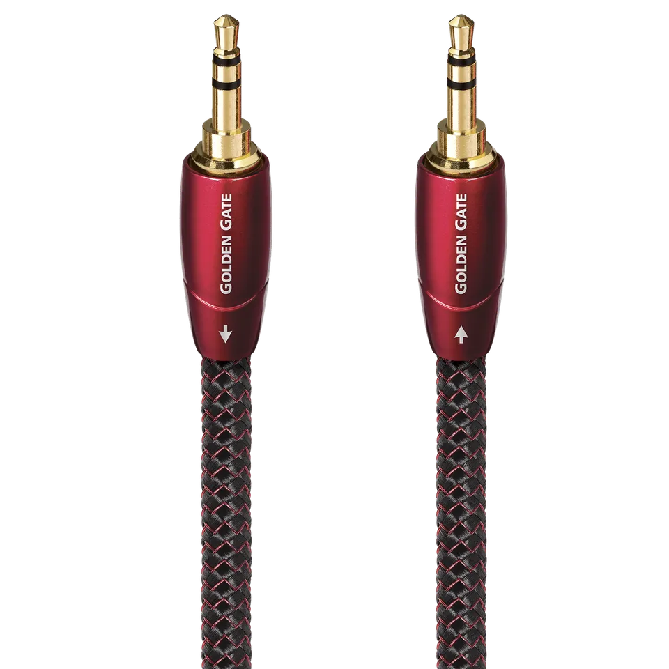 AudioQuest Golden Gate cavo jack 3.5mm M-M 1m rame PSC
