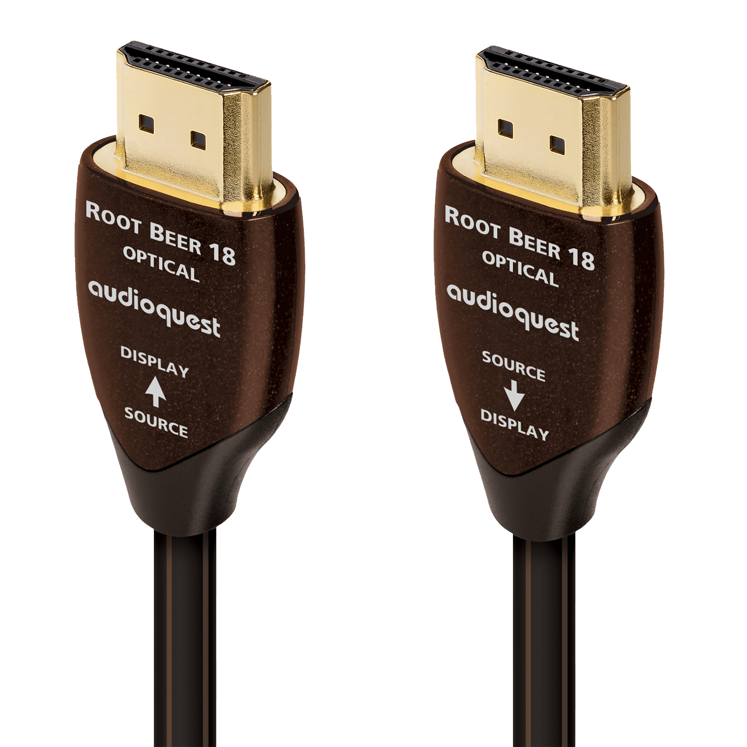 AudioQuest Root Beer 18 cavo HDMI ottico 18Gbps 8K/30 eARC
