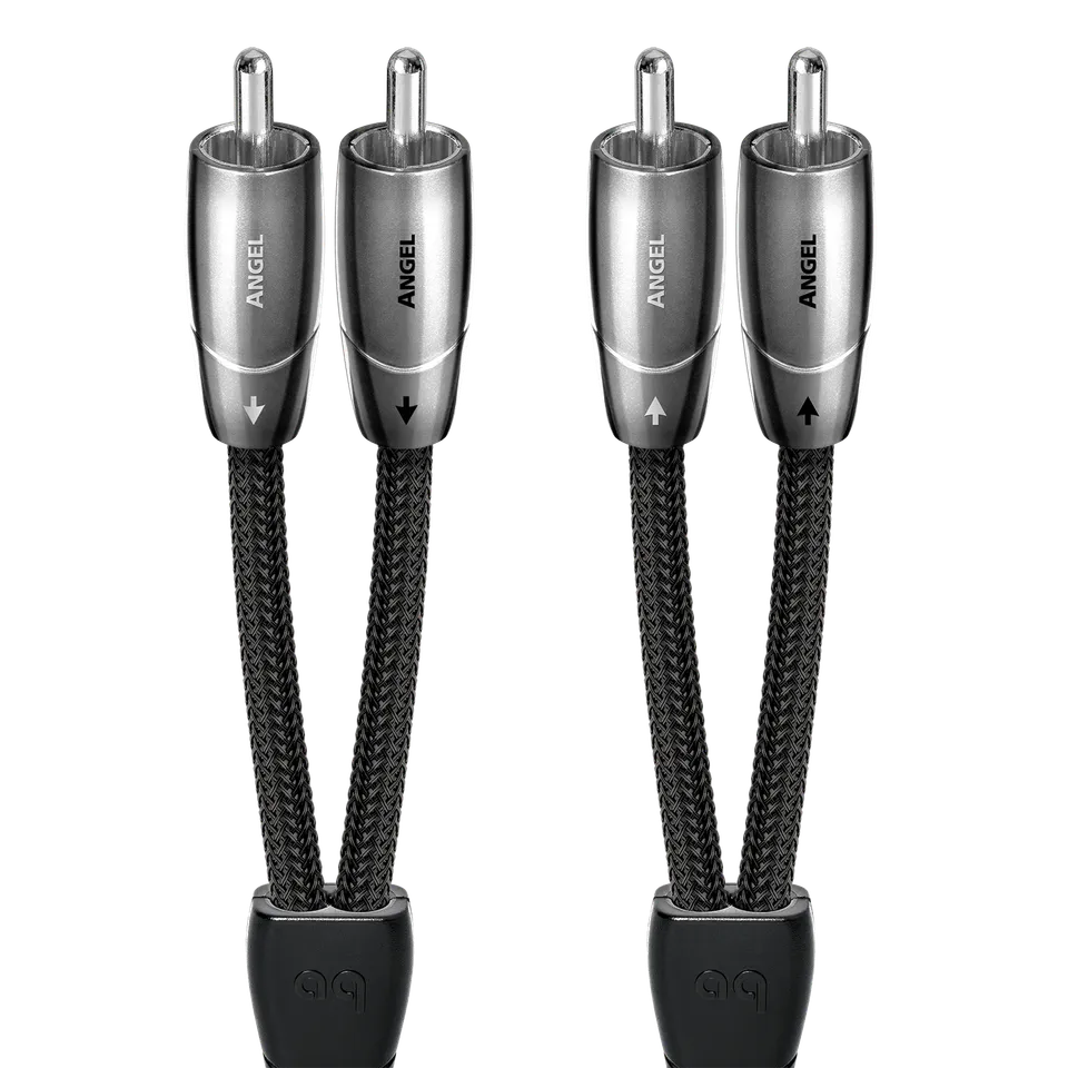 Audioquest Angel RCA-RCA cavo argento PSS con DBS 72V