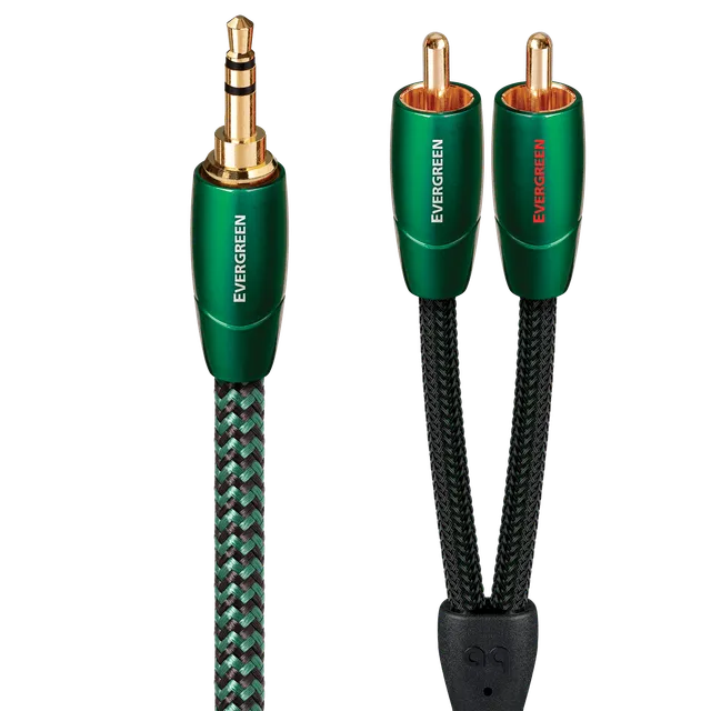 AudioQuest Evergreen cavo jack 3,5mm RCA 1 m rame LGC