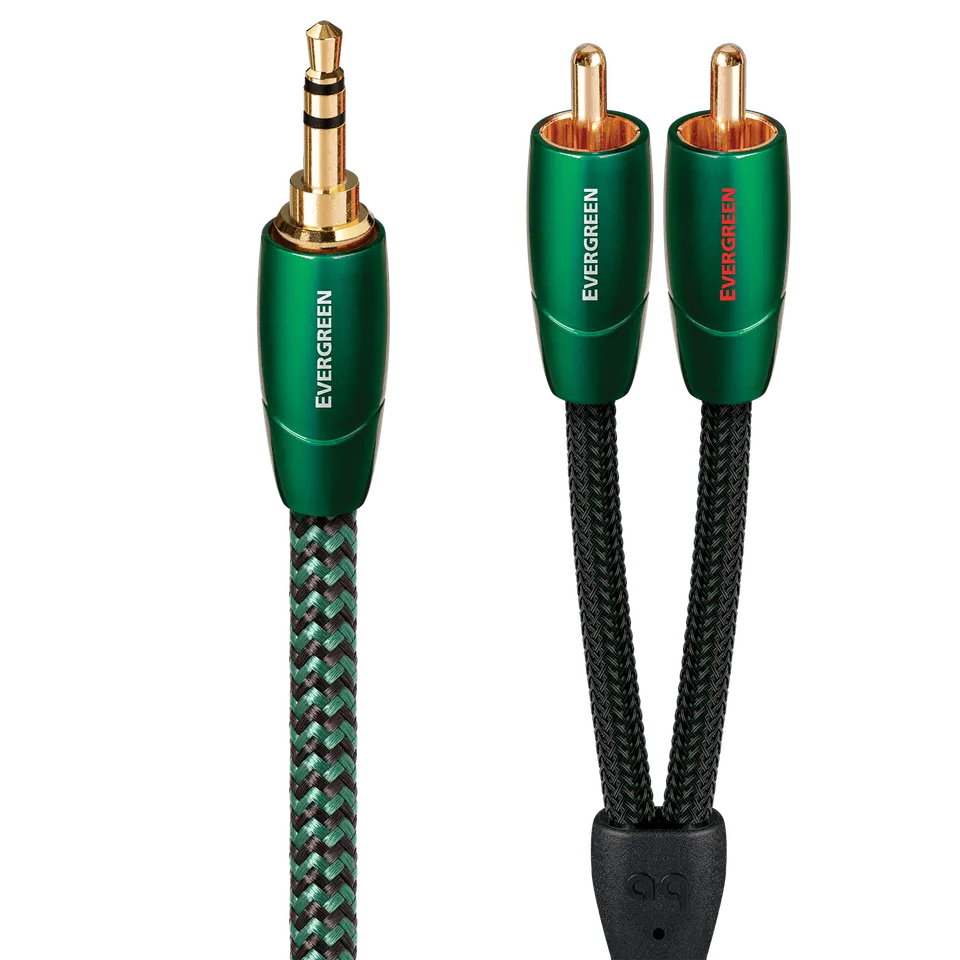AudioQuest Evergreen cavo jack 3,5mm RCA 1 m rame LGC