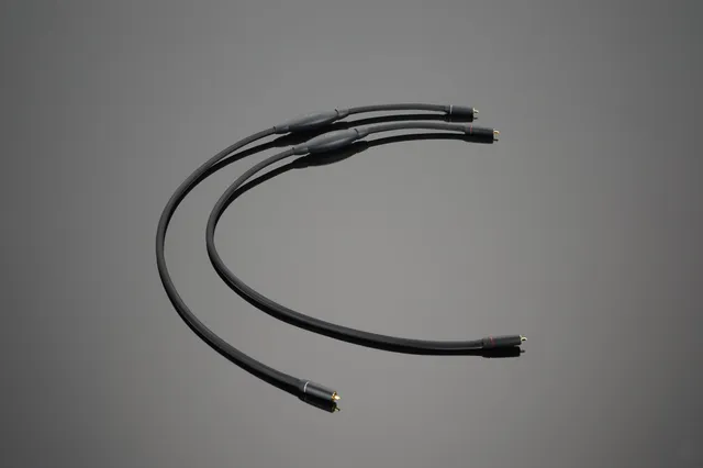 Transparent Super Interconnect RCA Coppia 1m Connettori Oro