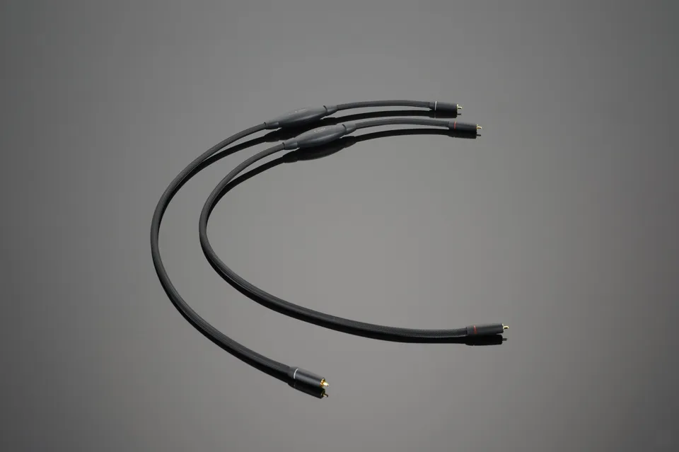 Transparent Super Interconnect RCA Coppia 1m Connettori Oro