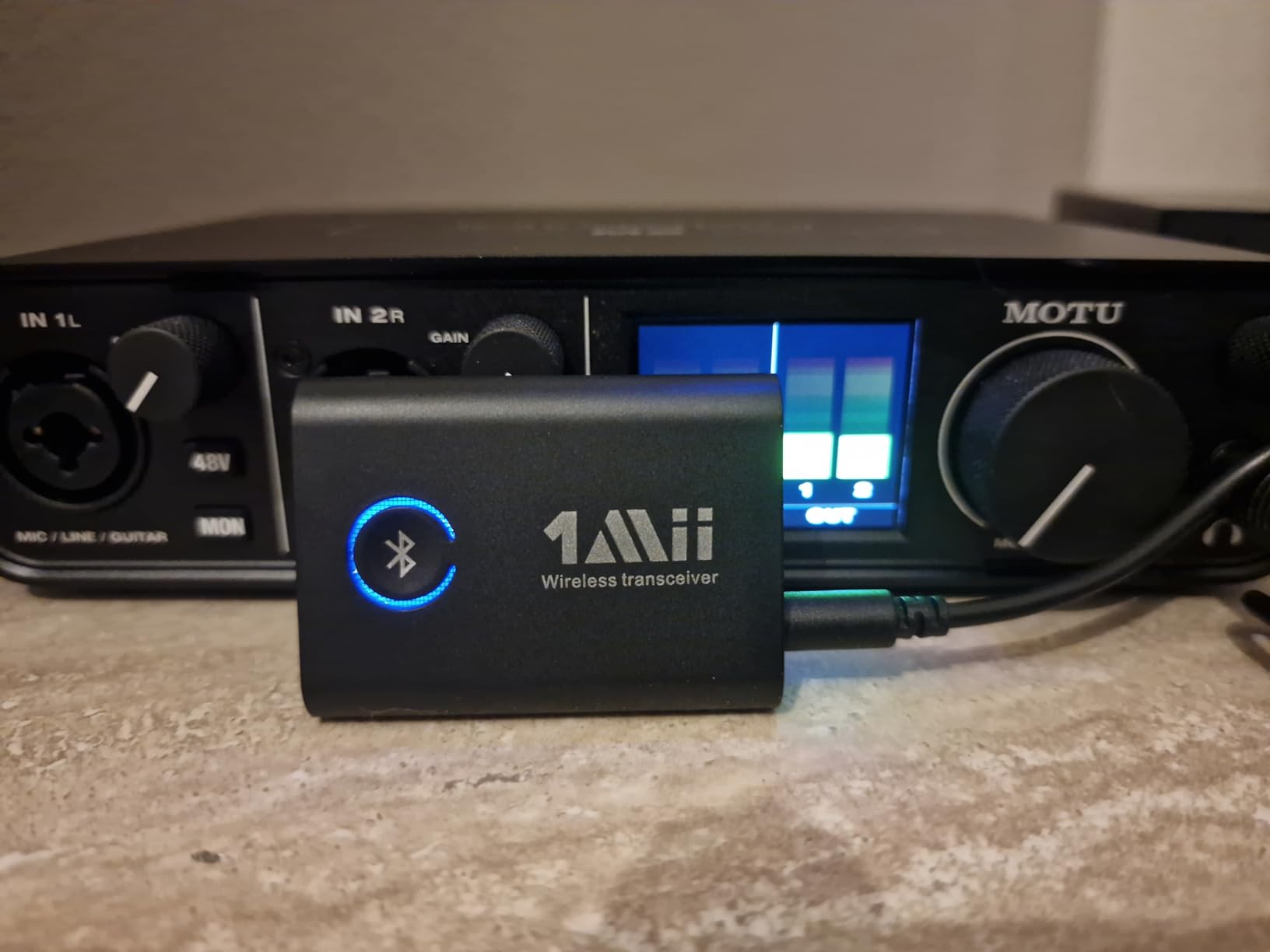 1Mii ML301 Trasmettitore Ricevitore Bluetooth 5.3 aptX AUX