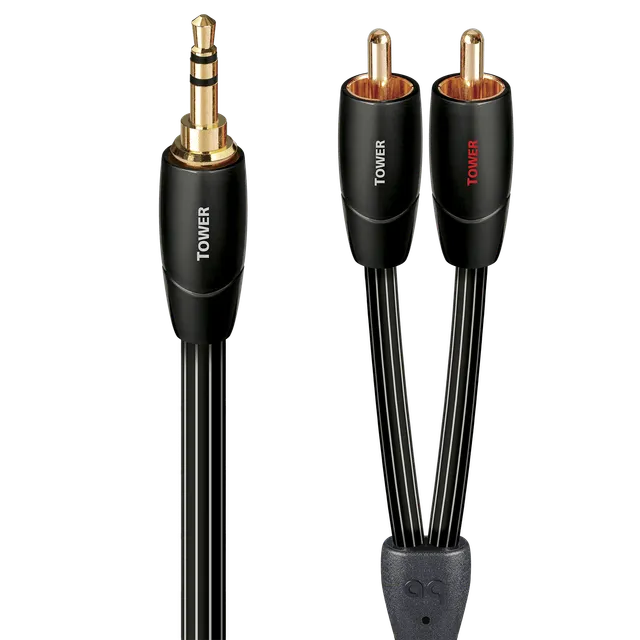 Audioquest Tower mini 3.5mm - RCA cavo 2 m rame LGC