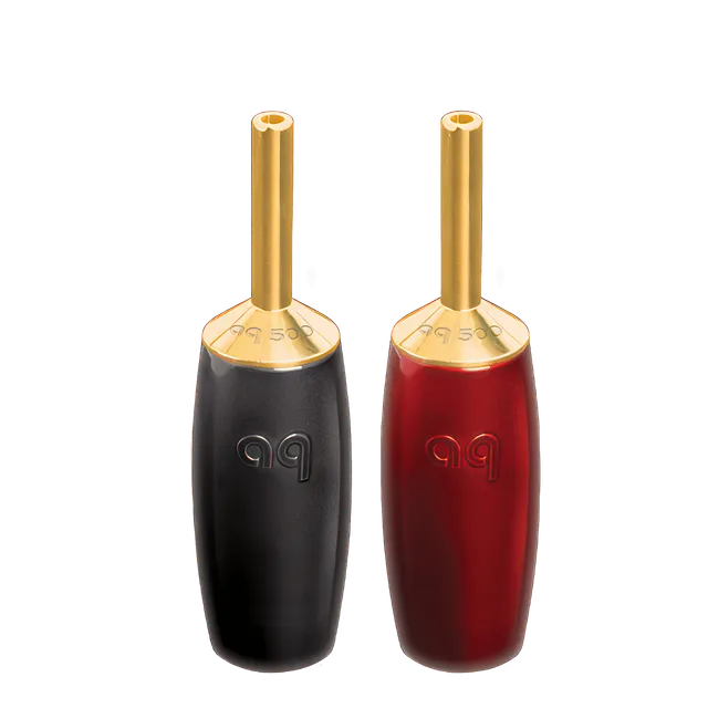 Audioquest 500 connettori banana rame viola