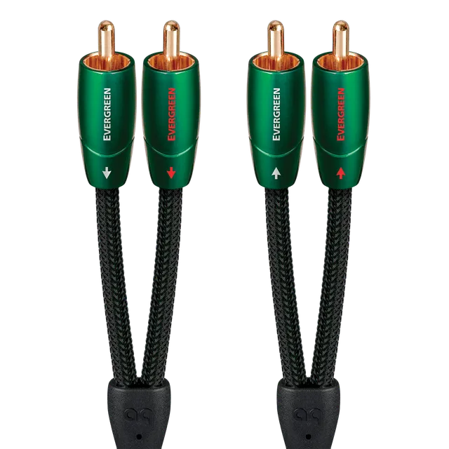 AudioQuest Evergreen cavo audio RCA-RCA rame LGC ricondizionato