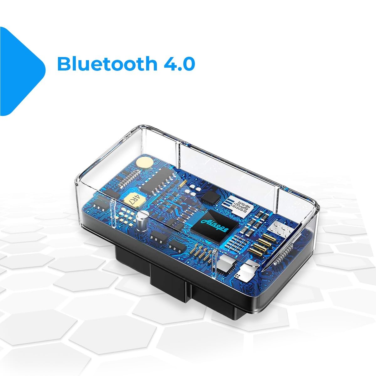 NK Automobile lettore OBD2 Bluetooth 4.0 con interruttore ON/OFF