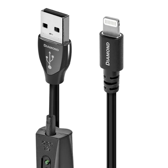 AudioQuest Diamond cavo USB-A Lightning argento PSS