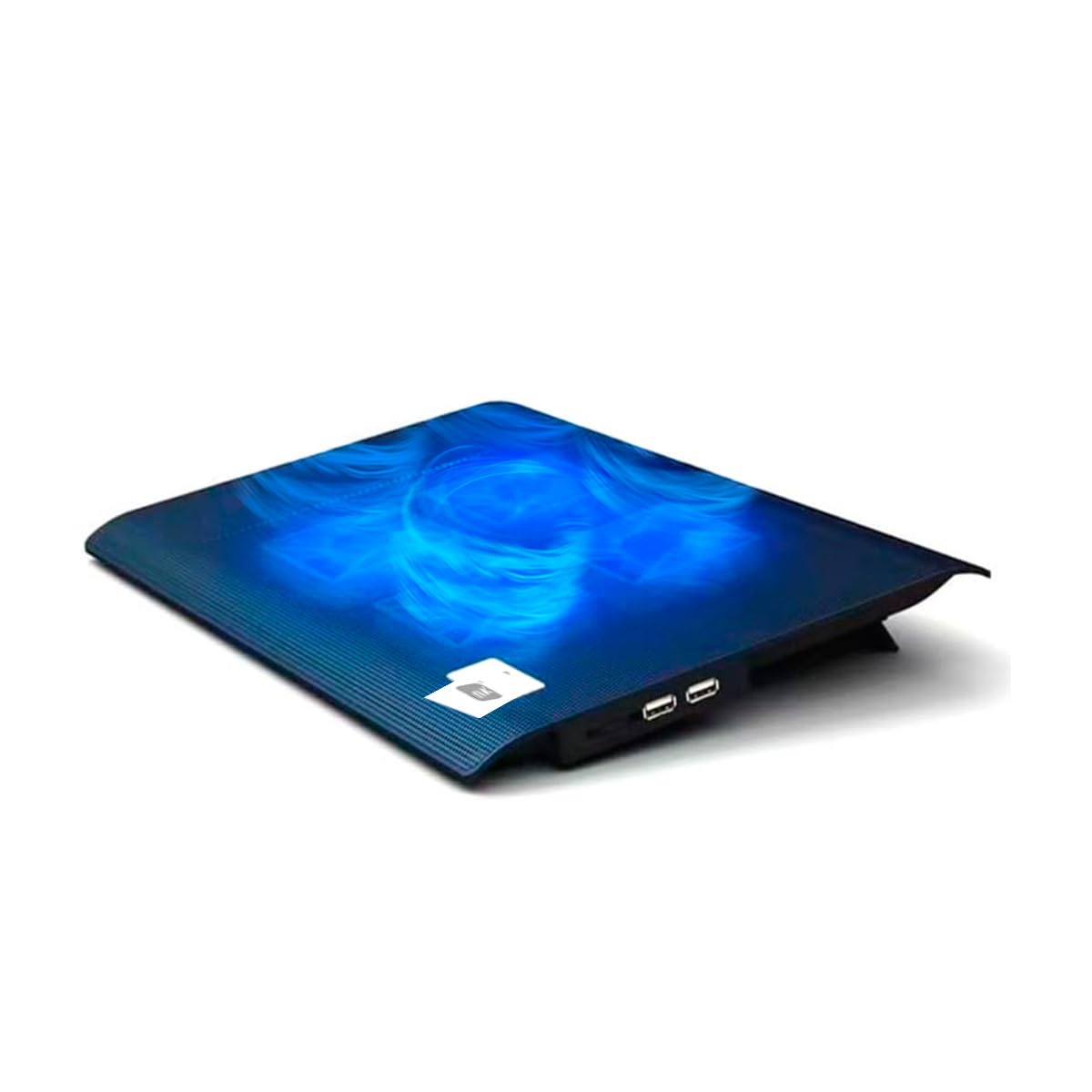 NK PC e Giochi Base Raffreddamento Laptop 6 Ventole LED Blu Nero