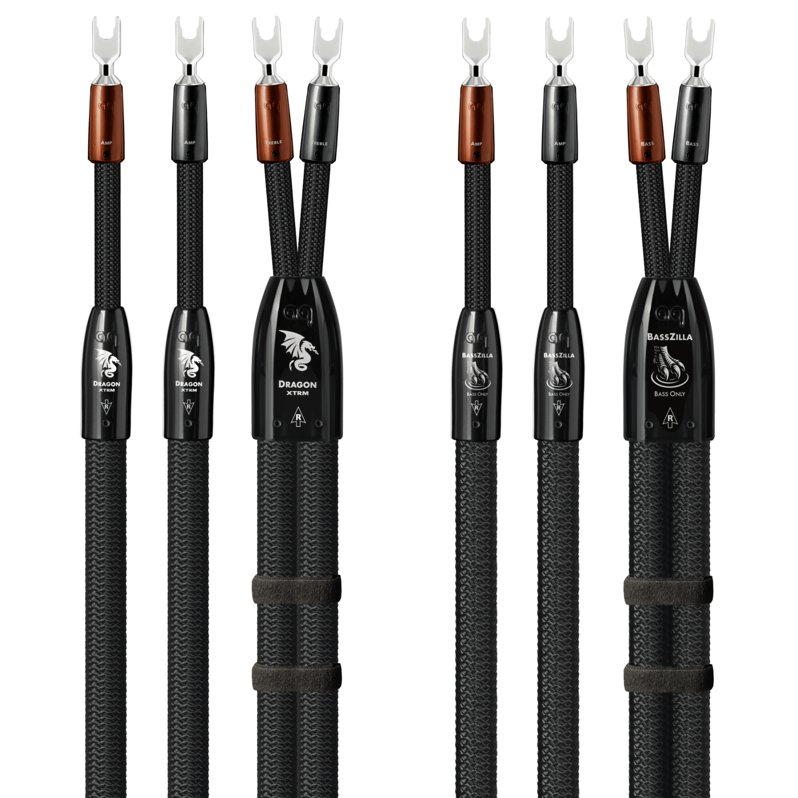 AudioQuest Dragon BassZilla cavo diffusori biwire 2,44 m coppia