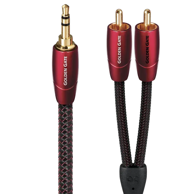 Audioquest Golden Gate cavo jack 3,5mm RCA rame PSC