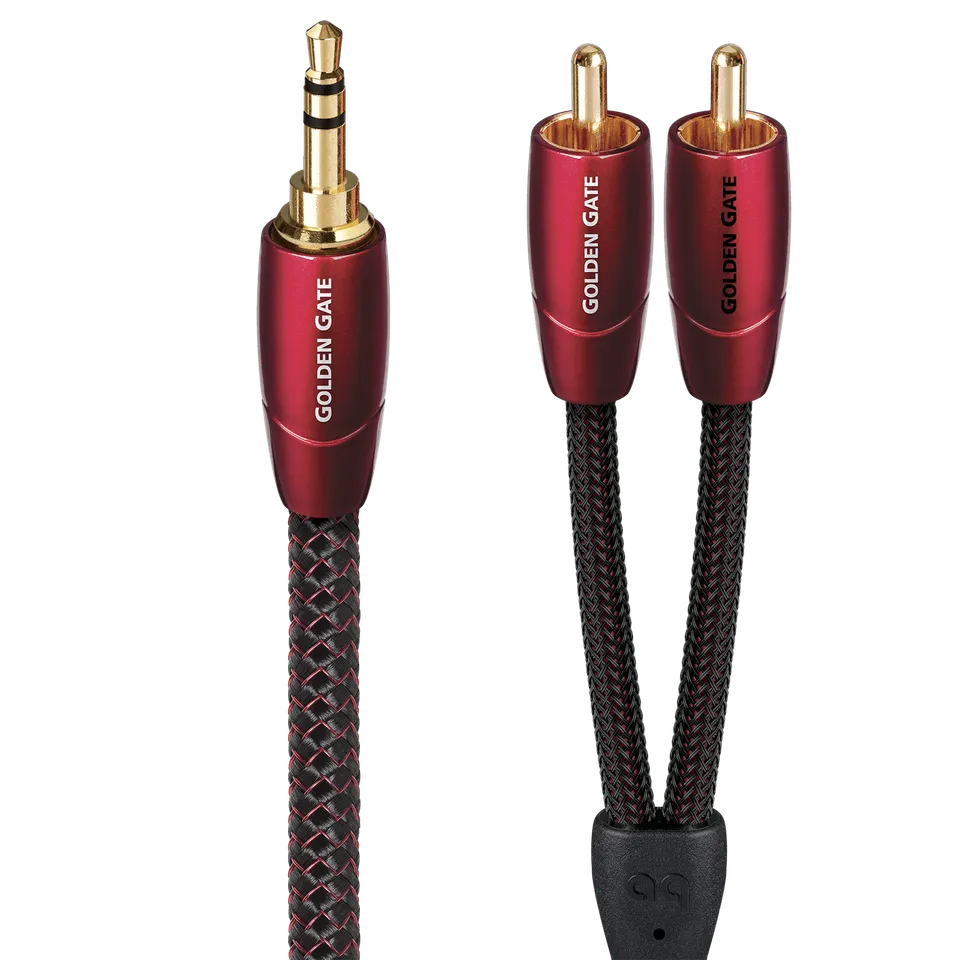 Audioquest Golden Gate cavo jack 3,5mm RCA rame PSC
