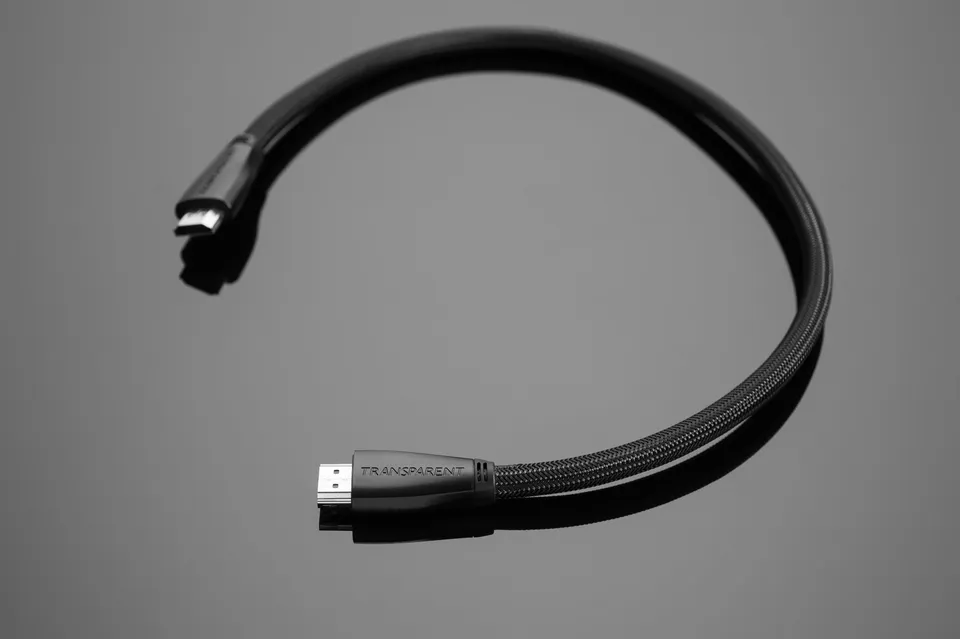 Transparent cavo HDMI digitale 1 metro audio video film