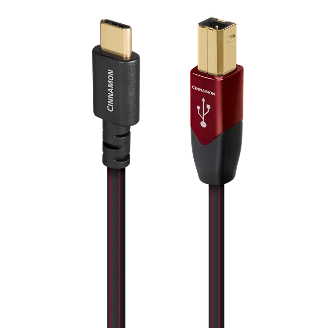 Audioquest Cinnamon USB-C B cavo USB argento 1,25%