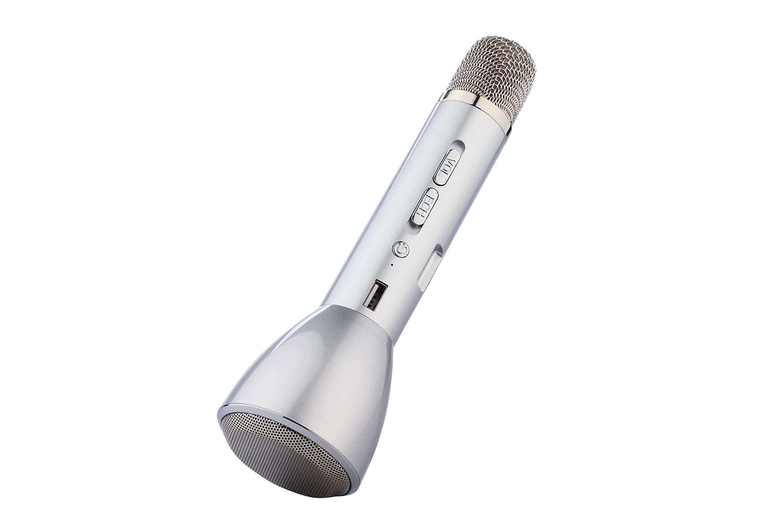 NK Altoparlanti e Audio Microfono Karaoke Portatile Bluetooth 3W