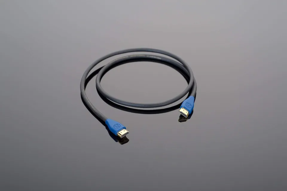 Transparent Hardwired Cavo HDMI 1 m per Home Cinema