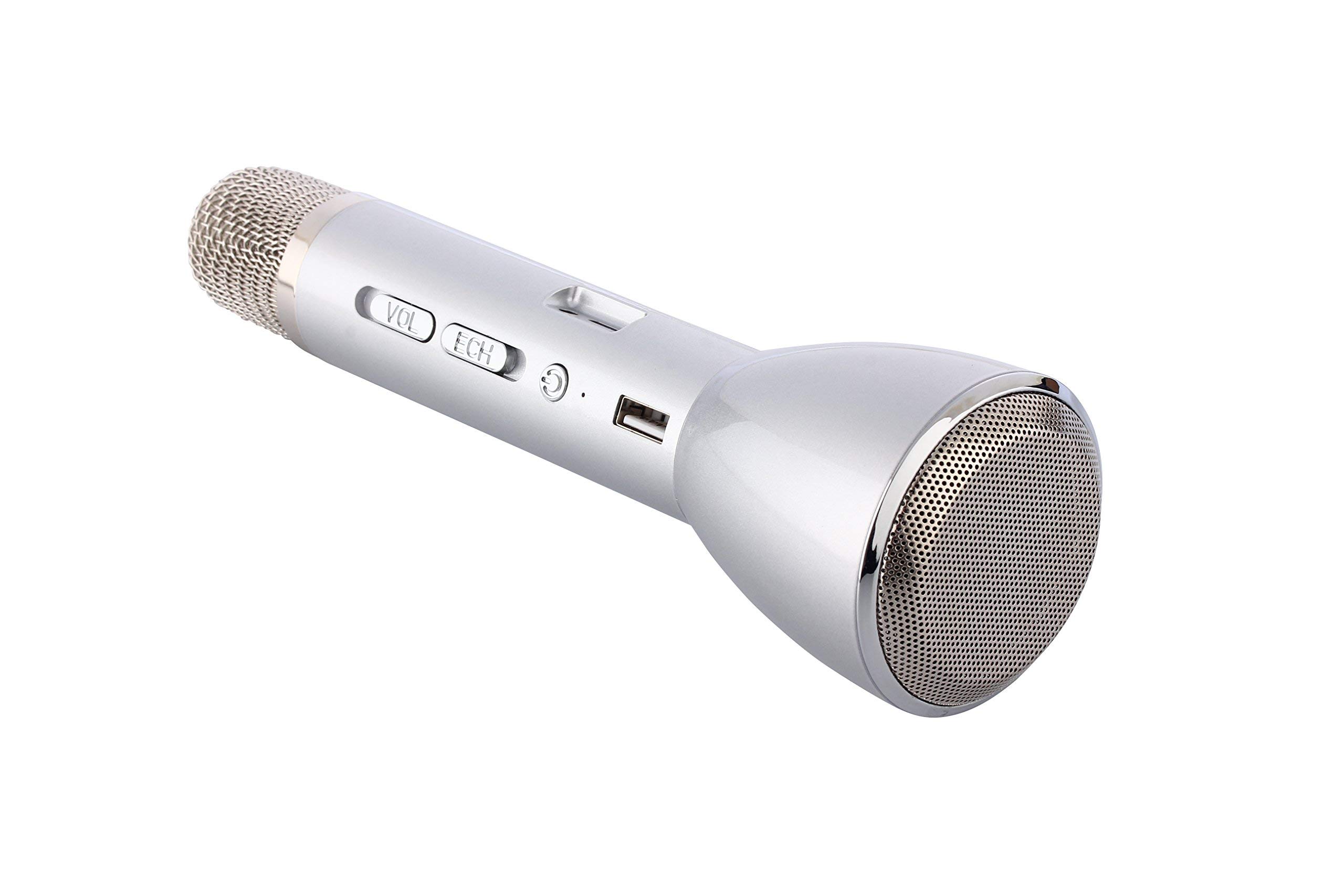 NK Altoparlanti e Audio Microfono Karaoke Portatile Bluetooth 3W