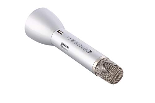 NK Altoparlanti e Audio Microfono Karaoke Portatile Bluetooth 3W