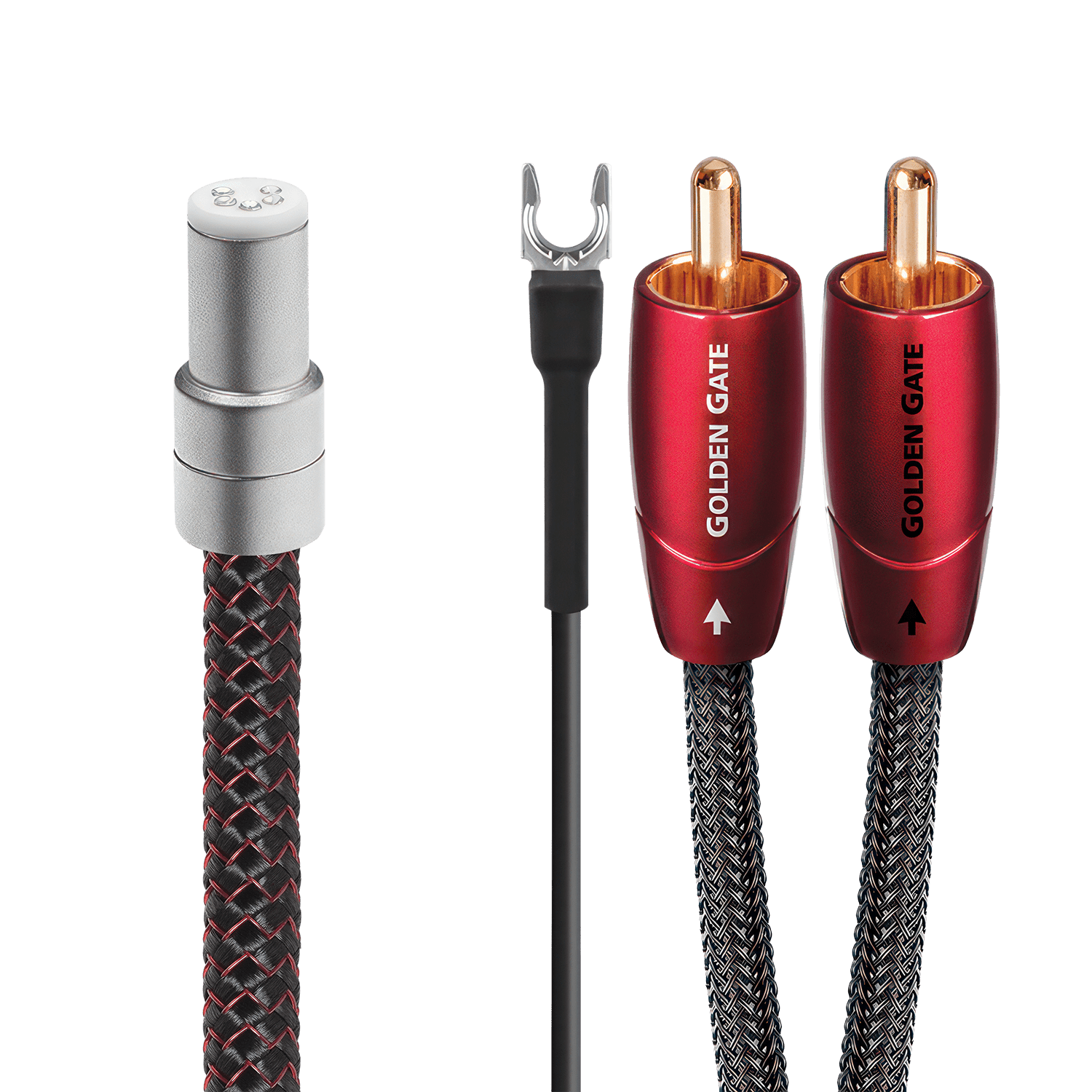 AudioQuest Golden Gate Cavo JIS-RCA Giradischi Rame PSC