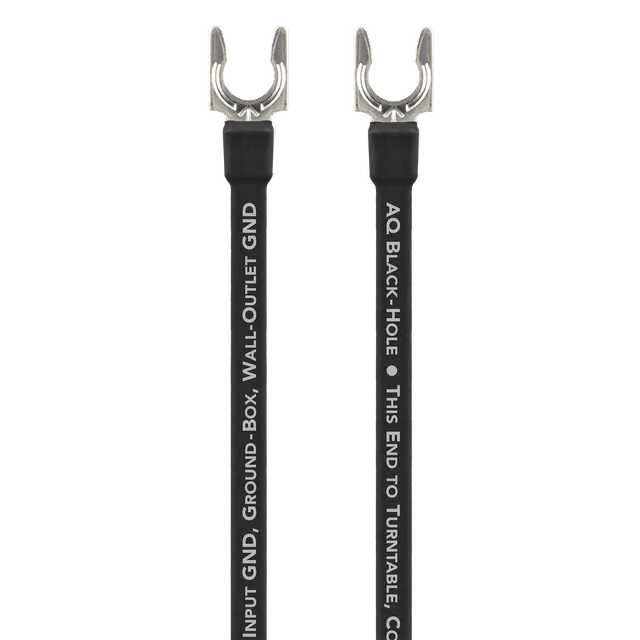 AudioQuest Black Hole GroundGoody cavo di terra giradischi argento