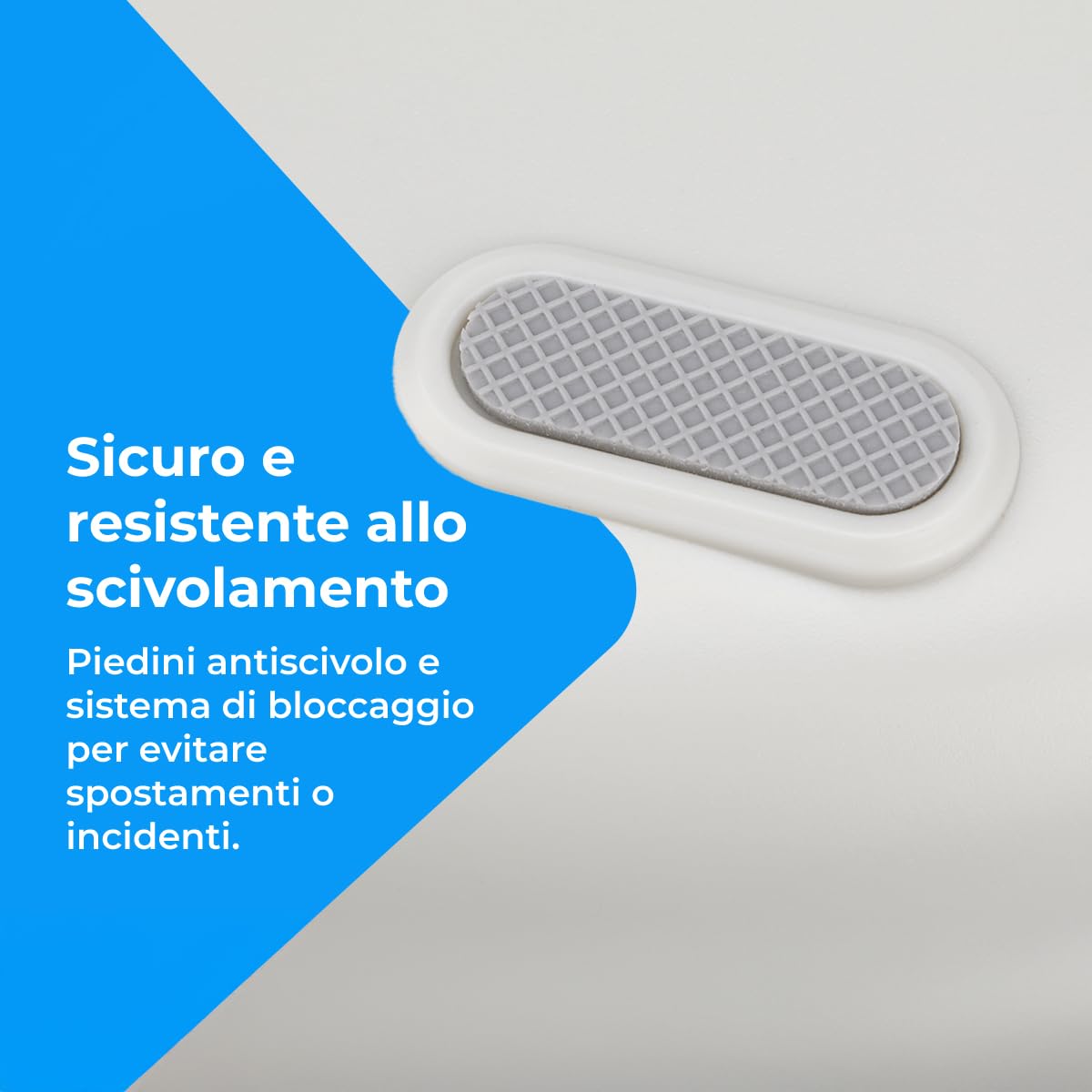 NK Vasino Bambini Pieghevole Bianco Portatile Antiscivolo