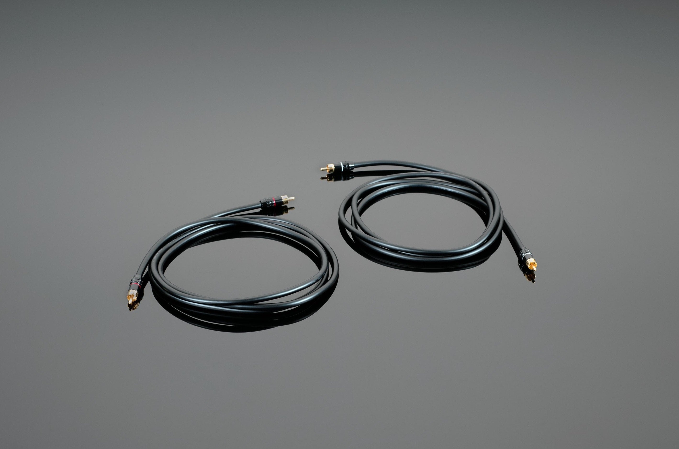 Transparent Hardwired Interconnect RCA Coppia 6 Feet Base