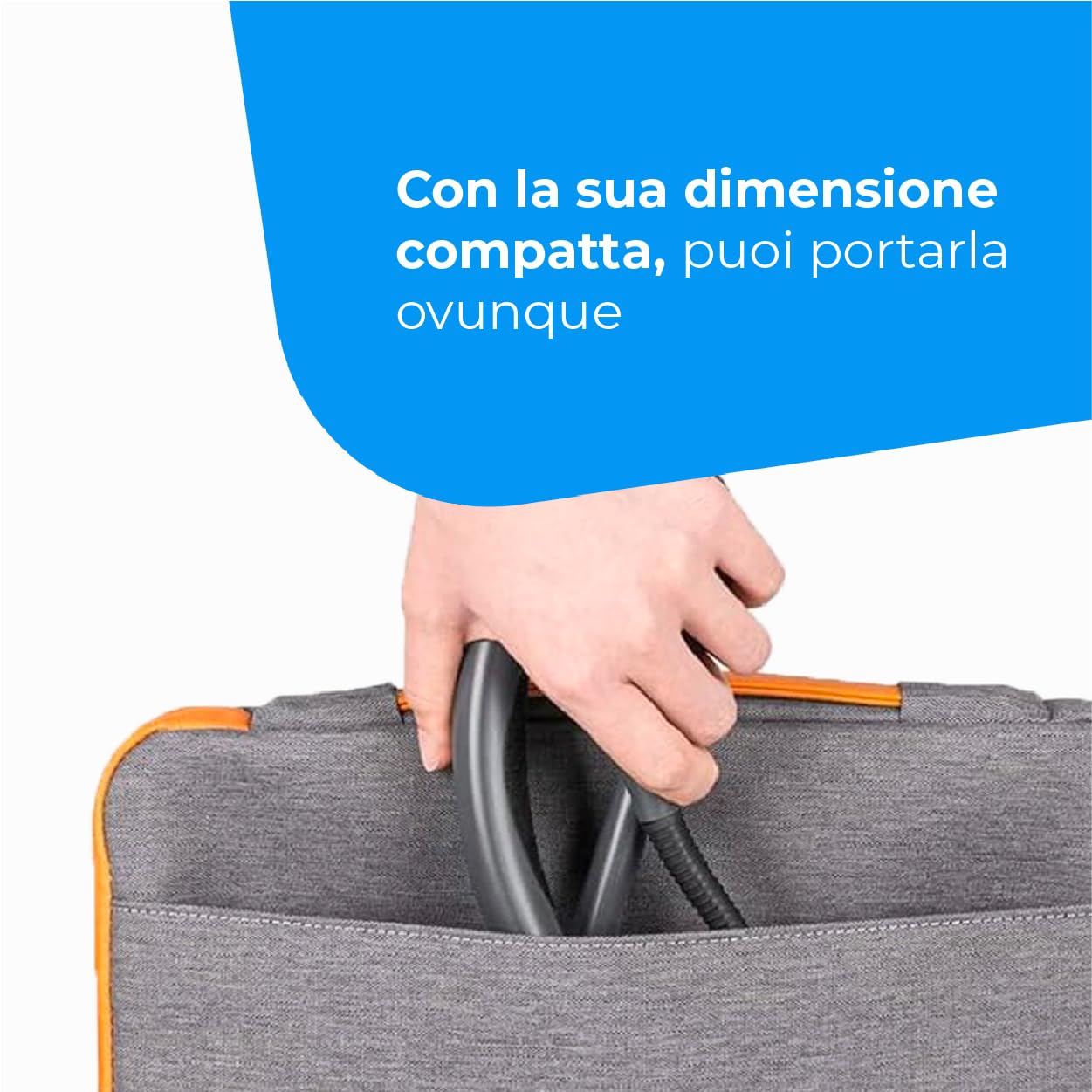 NK lampada da collo lettura LED ricaricabile bracci flessibili