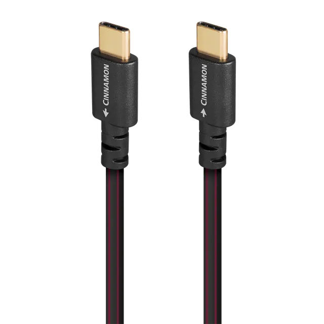 AudioQuest Cinnamon USB-C a USB-C cavo USB argento 1,25%