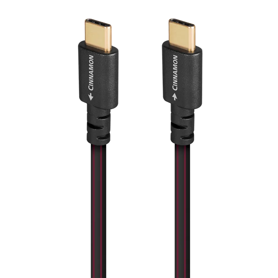 AudioQuest Cinnamon USB-C a USB-C cavo USB argento 1,25%
