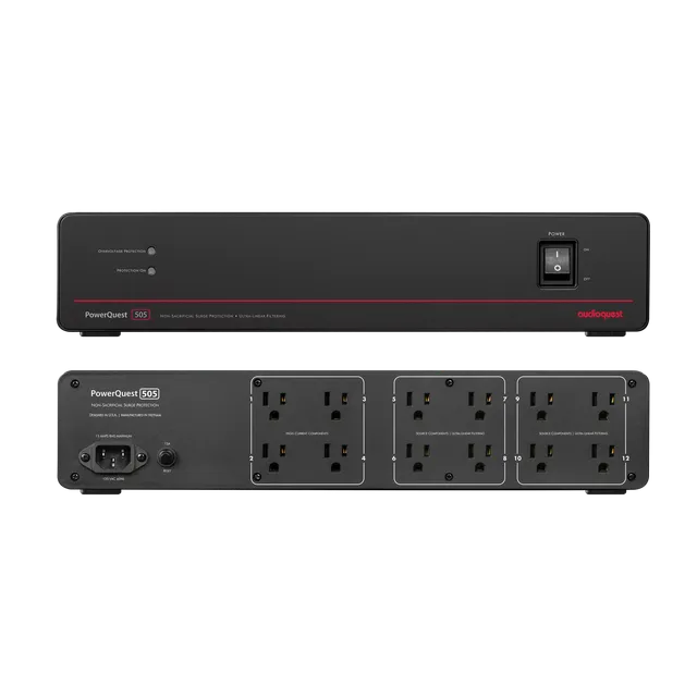 AudioQuest PowerQuest 505 condizionatore rete Schuko Europa