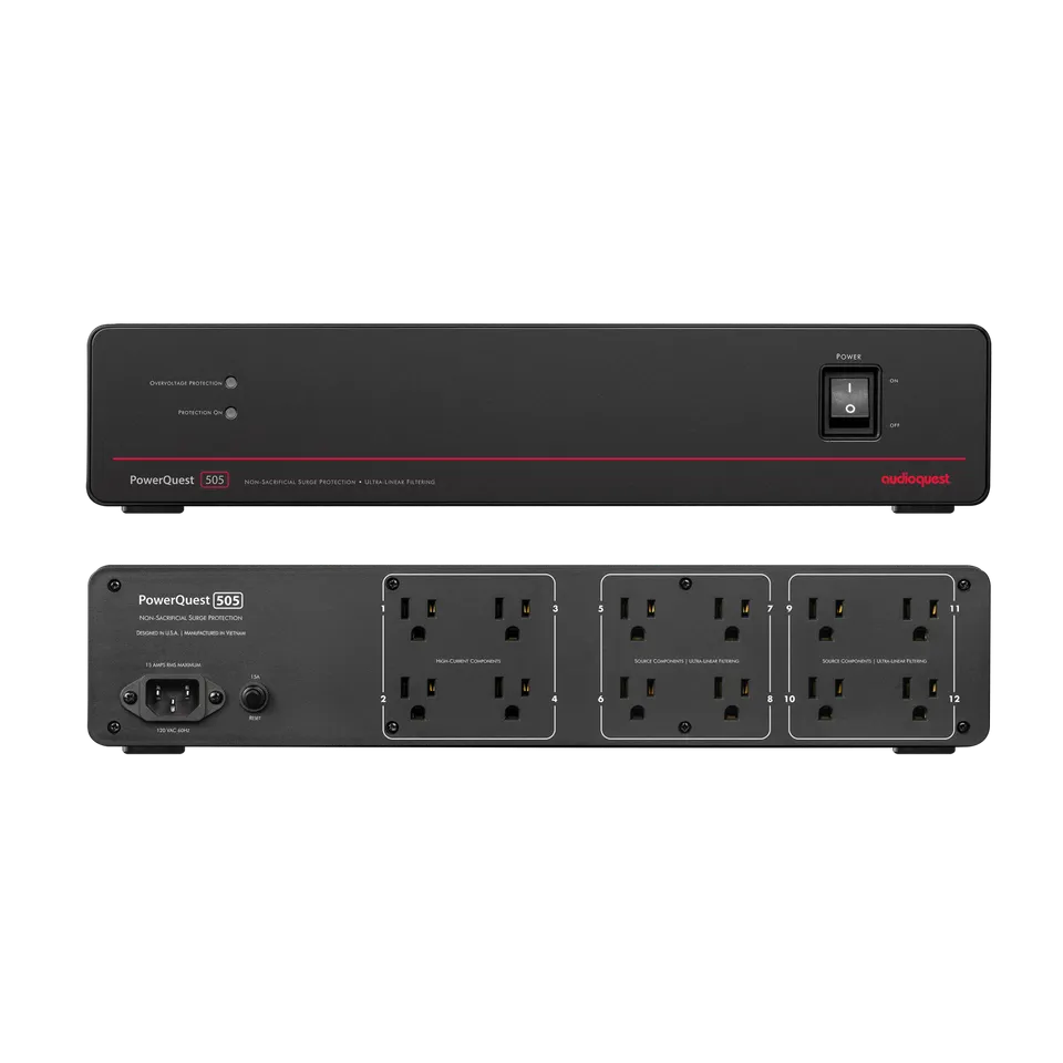 AudioQuest PowerQuest 505 condizionatore rete Schuko Europa