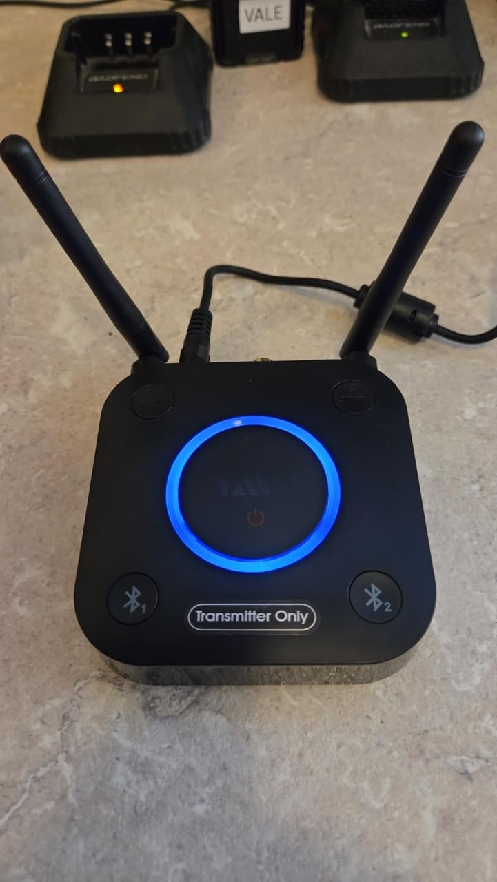 1Mii B06TX trasmettitore Bluetooth TV 5.3 aptX 2 cuffie