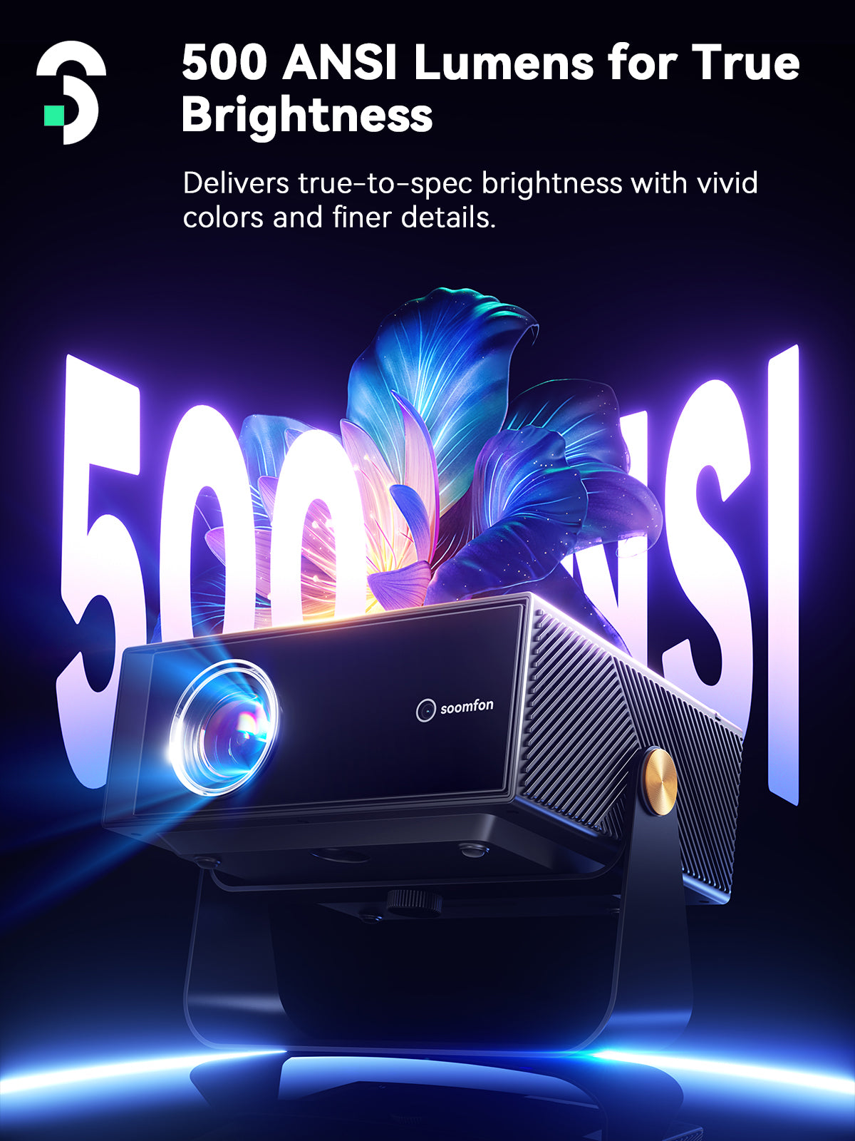 SOOMFON SK3 videoproiettore WiFi Bluetooth 1080p Netflix