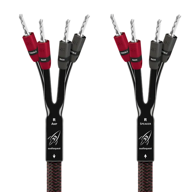 AudioQuest Rocket 33 Bi-Amp cavo diffusori banana rame